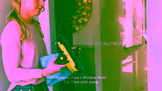 ENJO How to clean your windows high tall eye level Ad Commercial Brand Imagery Photoshoot 0