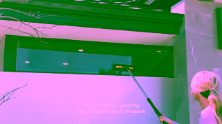 ENJO How to clean your windows high tall eye level Ad Commercial Brand Imagery Photoshoot 2