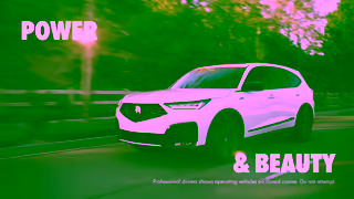 Acura Stand out in the Acura MDX Ad Commercial Brand Imagery Photoshoot 0