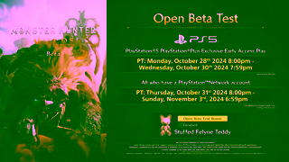 Monster Hunter Monster Hunter Wilds Open Beta Test PS5 Ad Commercial Brand Imagery Photoshoot 2