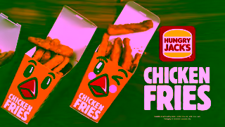 Hungry Jacks Hungry Jacks Chicken Fries are BACK Ad Commercial Brand Imagery Photoshoot 2
