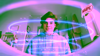 HARPIC NEW Harpic Hygienic Fresh Toilet Stickers Ad Commercial Brand Imagery Photoshoot 2