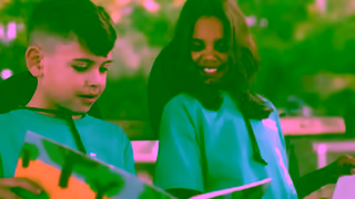 AusPost Australia Post celebrates partnership milestone with the Indigenous Literacy Foundation Ad Commercial Brand Imagery Photoshoot 2