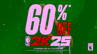 NBA 2K NBA25 ALL HOLIDAY ACCOLADES TRAILER 15 ENCA ESRB SONY 1920x1080 FINAL Ad Commercial Brand Imagery Photoshoot 0