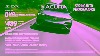 Acura Core Model 2025 ZDX 0 APR 489 Lease 15 Ad Commercial Brand Imagery Photoshoot 2