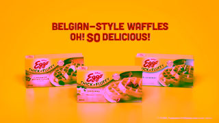 Eggo Eggo Thick Fluffy waffles Ad Commercial Brand Imagery Photoshoot 2