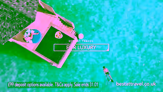 BEST AT TRAVEL UK Best At Travel Sky TV Advert Our New Year Sale is Now On Ad Commercial Brand Imagery Photoshoot 1