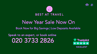 BEST AT TRAVEL UK Best At Travel Sky TV Advert Our New Year Sale is Now On Ad Commercial Brand Imagery Photoshoot 2