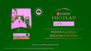 Purina Watch Storm Nins Story PRO PLAN LIVECLEAR Allergen Reducing Cat Food Ad Commercial Brand Imagery Photoshoot 0
