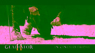Paramount Pictures GLADIATOR II SATISFY REVIEW IN CINEMAS FRIDAY Ad Commercial Brand Imagery Photoshoot 2