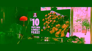 KFC KFCs 10 Popcorn Nugget Feast Ad Commercial Brand Imagery Photoshoot 1