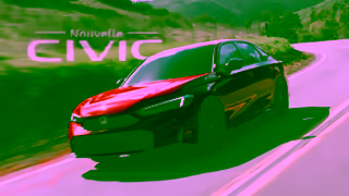 Honda La nouvelle Honda Civic hybride 2025 Ad Commercial Brand Imagery Photoshoot 2