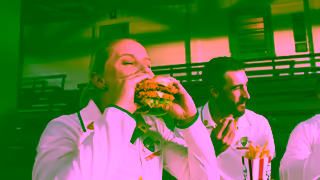 KFC KFCs Cheesy Zinger Stacker Ad Commercial Brand Imagery Photoshoot 1