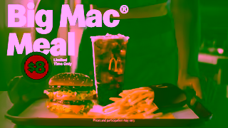 McDonalds McDonalds Big Mac Meal Ad Commercial Brand Imagery Photoshoot 2