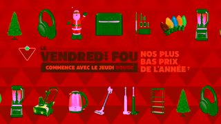 Canadian Tire Le Vendredi fou commence avec le Jeudi rouge Ad Commercial Brand Imagery Photoshoot 0