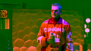 Dunkin Donuts Dunkin Im Sorry ft Ben Affleck Matt Damon Ad Commercial Brand Imagery Photoshoot 2