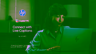 HP Live Captions HP Ad Commercial Brand Imagery Photoshoot 2