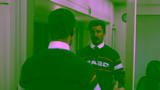 Uber Eats Matthew McConaughey becomes Mike Ditka Uber Eats Ad Commercial Brand Imagery Photoshoot 1