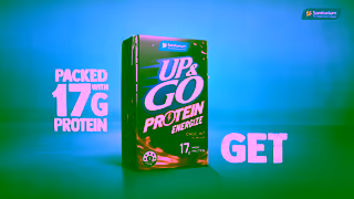 Up&Go Packed with 17g of Protein to get UPGO Ad Commercial Brand Imagery Photoshoot 2