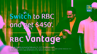 RBC Royal Bank Get 450 when you switch to RBC Ad Commercial Brand Imagery Photoshoot 1