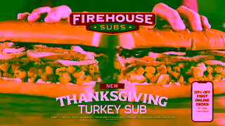 Firehouse Subs The NEW Thanksgiving Turkey Sub at Firehouse Subs is Firefighter Approved Ad Commercial Brand Imagery Photoshoot 2