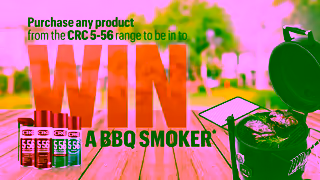 CRC Industries Purchase any CRC 556 and be in to WIN a BBQ Smoker Ad Commercial Brand Imagery Photoshoot 2