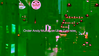 Uber Eats Get Almost Almost Anything Maybe Even Andy Murray Uber Eats Ad Commercial Brand Imagery Photoshoot 2