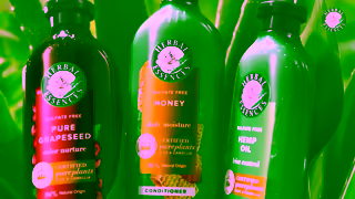 Herbal Essences Deeply Nourished Hair Without Sulfates Parabens and Dyes from Herbal Essences Ad Commercial Brand Imagery Photoshoot 2