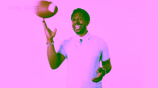 SlingTV Desmond Howards 3 reasons to watch college football on Sling Ad Commercial Brand Imagery Photoshoot 0