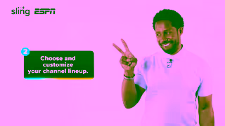 SlingTV Desmond Howards 3 reasons to watch college football on Sling Ad Commercial Brand Imagery Photoshoot 1