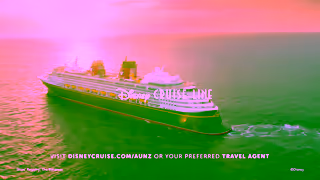 Disney Plus Disney Cruise Line Sailing from Australia and New Zealand Ad Commercial Brand Imagery Photoshoot 2