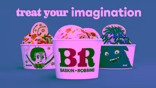 Baskin-Robbins New treats just dropped inspired by the movie IF Ad Commercial Brand Imagery Photoshoot 0