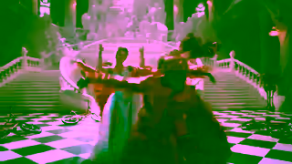 Menulog Menulog Christina Aguilera and Latto switching styles from Opera to Rap Ad Commercial Brand Imagery Photoshoot 1