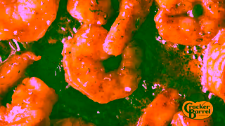Cracker Barrel New LouisianaStyle Shrimp Ad Commercial Brand Imagery Photoshoot 1
