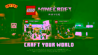 Smyths Toys Epic LEGO Minecraft Movie Sets at Smyths Toys Ad Commercial Brand Imagery Photoshoot 2