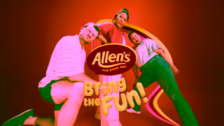 Allen's Lollies Allens Bring The FUN Ad Commercial Brand Imagery Photoshoot 2
