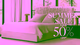 Maison Corbeil Maison Corbeil Summer sale Up to 50 July 2025 Ad Commercial Brand Imagery Photoshoot 1