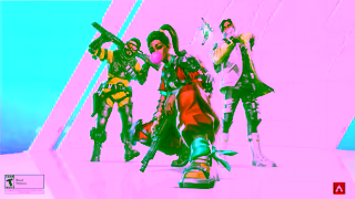 Apex Legends Apex Legends Breakout Launch Blast Card Ad Commercial Brand Imagery Photoshoot 0