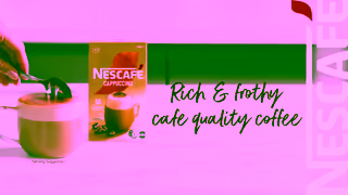 Nescafe NESCAF Coffee Sachets Caf quality at home Ad Commercial Brand Imagery Photoshoot 2