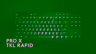 Logitech PRO X TKL RAPID Ad Commercial Brand Imagery Photoshoot 0