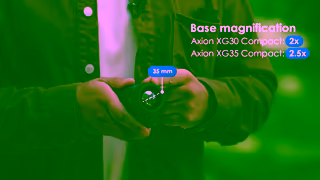 Pulsar Vision Axion XG30 Axion XG35 Compact Power in compact housing Thermal imaging monoculars Ad Commercial Brand Imagery Photoshoot 2