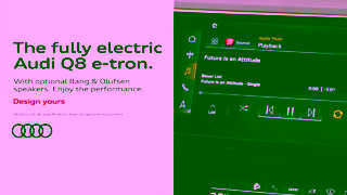 Audi The fully electric Audi Q8 etron Ad Commercial Brand Imagery Photoshoot 2