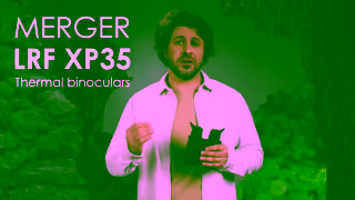 Pulsar Vision Pulsar Merger LRF XP35 Thermal imaging binoculars Preview Ad Commercial Brand Imagery Photoshoot 0
