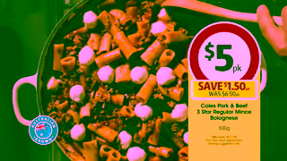 Coles Whats For Dinner Bolognese Mince Nat Ad Commercial Brand Imagery Photoshoot 1