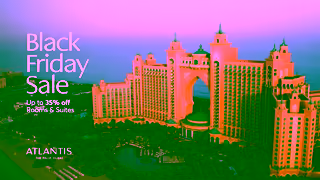 Atlantis Dubai Black Friday Sale Ad Commercial Brand Imagery Photoshoot 1