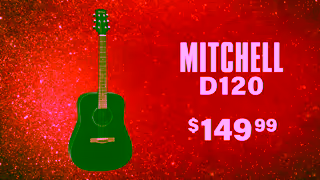 Guitar Center 2024 Guitar Center Dec Wk1 2 Mitchell D120 16x9 Ad Commercial Brand Imagery Photoshoot 0