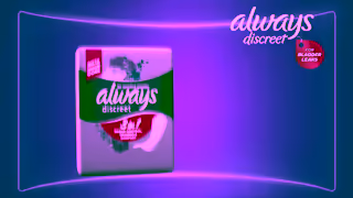 Always ALWAYS DISCREET for Bladder Leaks with 2x Absorbency vs Period Pads Ad Commercial Brand Imagery Photoshoot 1