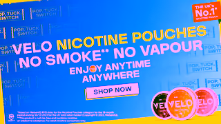 VELO GLOBAL 1006825 UK STOPTOBER 2024 TROPICAL ICE YOUTUBE 1920X1080 Ad Commercial Brand Imagery Photoshoot 2