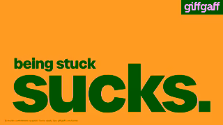 Giffgaff NMCPR Stuck 16x9 15s Ad Commercial Brand Imagery Photoshoot 0