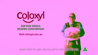 Coloxyl Coloxyl  Softens stools relieves constipation 15 sec Ad Commercial Brand Imagery Photoshoot 2